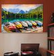 YHD Lakeside Parking Wall Art-1