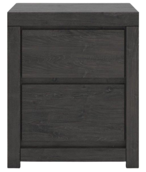 Signature Design by Ashley® Parlayon Charcoal Nightstand-1