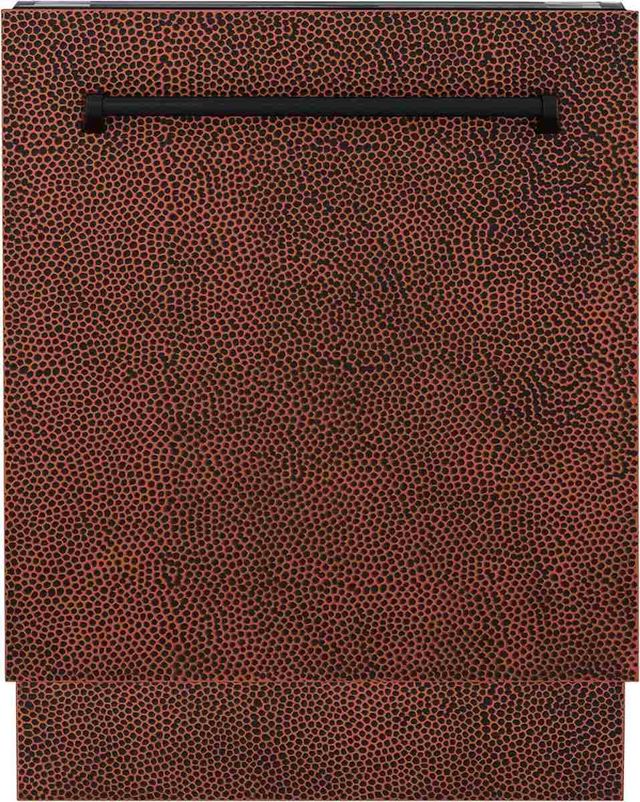 ZLINE Tallac Series 24" Hand-Hammered Copper Built-In Dishwasher-0