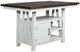 Liberty Furniture Farmhouse 5-Piece Brown/White Gathering Table Set-2