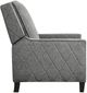Mazin Furniture Banks II Gray Push-Back Reclining Chair-3