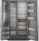 KitchenAid® 36" 20.85 Cu. Ft. Fingerprint Resistant Stainless Steel Counter Depth Side-by-Side Refrigerator with Exterior Ice and Water Dispenser-1