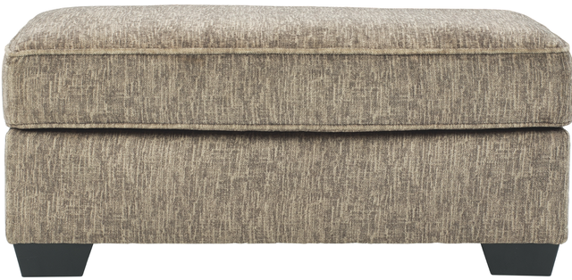 Benchcraft® Olin Chocolate Ottoman-1