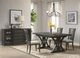 Riverside Furniture Forsyth Gray/Toasted Peppercorn Slat Back Side Chair-4