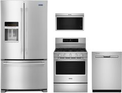 Maytag® 4 Piece Fingerprint Resistant Stainless Steel Kitchen Package