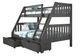 Donco Kids Mission Twin/Full Bunk Bed with Drawers-0