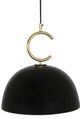 TOV Furniture Chic Black Wide Pendant-1