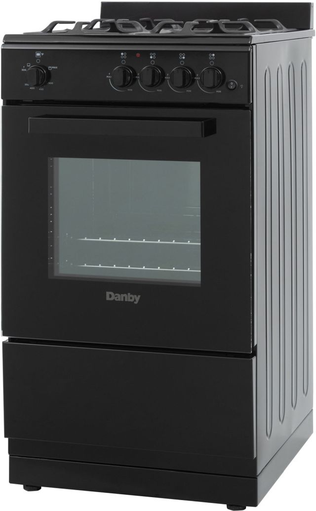 Danby 20" Black Freestanding Gas Range-2