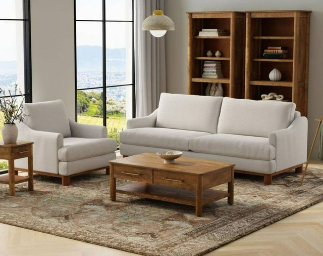 International Furniture Direct Olimpia Pearl Arm Chair-1