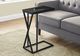 Monarch Specialties Inc. Black 25"H Metal Accent Table-1