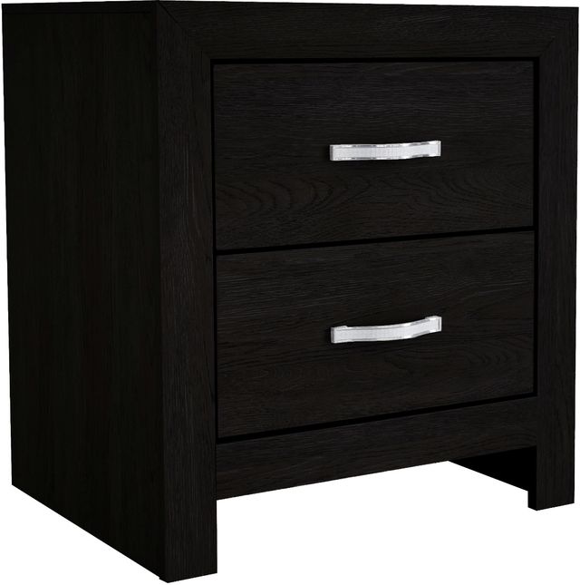 Crown Mark Jaylen Black Nightstand-0