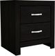 Crown Mark Jaylen Black Nightstand-0