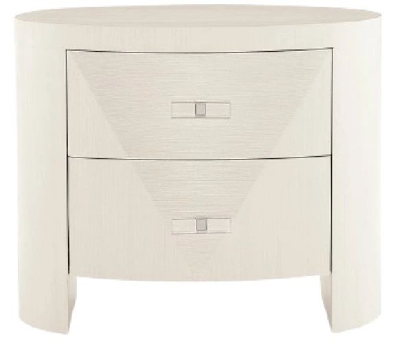Bernhardt Axiom Linear White 36" Nightstand-0