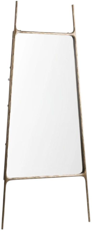 Classic Home Cove Molten Brass Mirror-0
