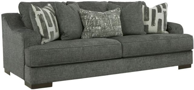 Benchcraft® Lessinger 4-Piece Pewter Living Room Seating Set-1