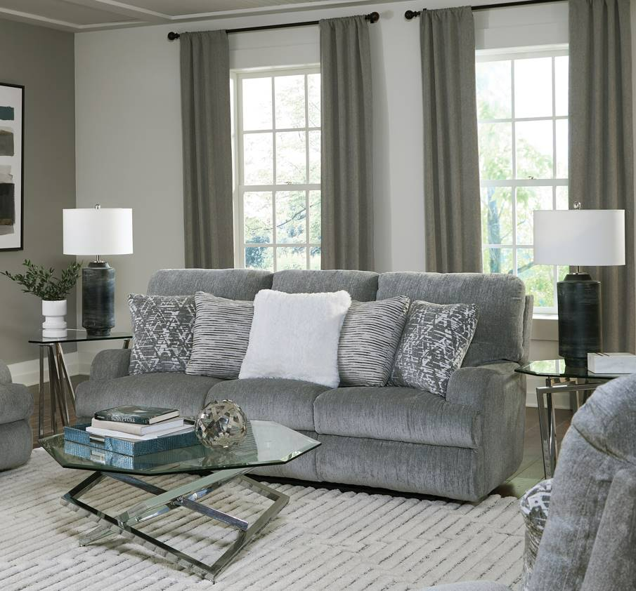 Catnapper® Zane Shark Power Reclining Sofa | Dewey Furniture