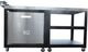XO Black Pizza Oven Prep Cart-2