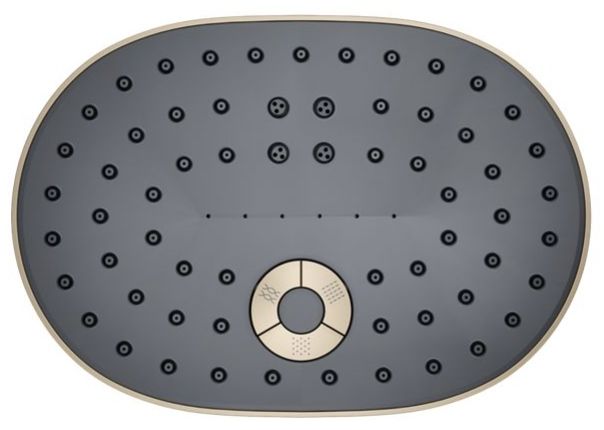 KOHLER® Statement® Vibrant Brushed Bronze 2.5 GPM 3-Function Showerhead-4