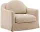 Dovetail Furniture Savanna Sand Swivel Chair-0
