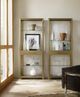 Hooker® Furniture Curata Brushed Brass Bunching Bookcase-1