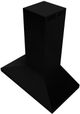Vent-A-Hood® 36" Black Air Recover System (ARS) Euro-Style Duct-Free Wall Mounted Range Hood-1