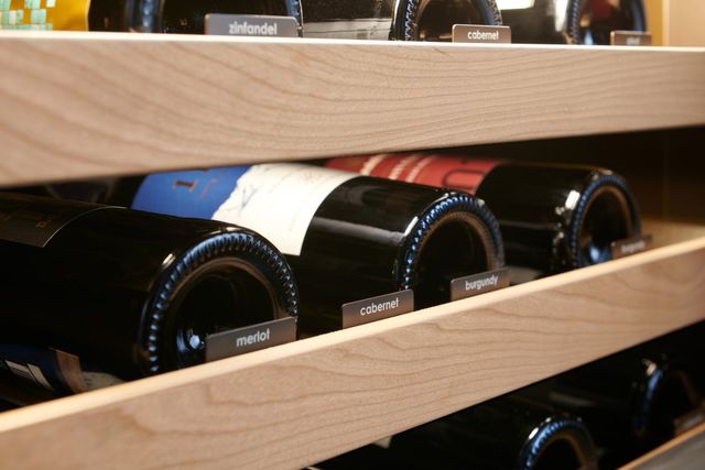 Sub-Zero® Designer Series 24" Panel Ready Right Hinge Undercounter Wine Storage-2