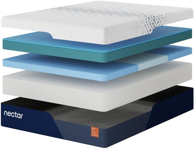 Nectar Ultra Memory Foam 15" Ultra Plush Tight Top California King Mattress in a Box-2