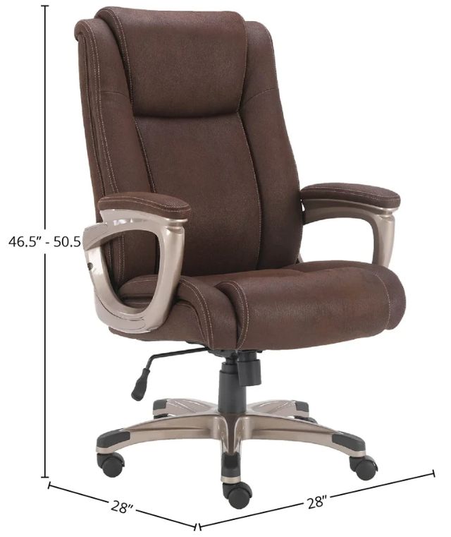 Parker House® Dark Kahlua Desk Chair-1