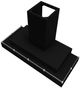 Vent-A-Hood® 48" Black Contemporary Wall Mount Range Hood-1