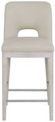 Fairfield® Customizable Claude Counter Stool with Nickel Stretchers-1