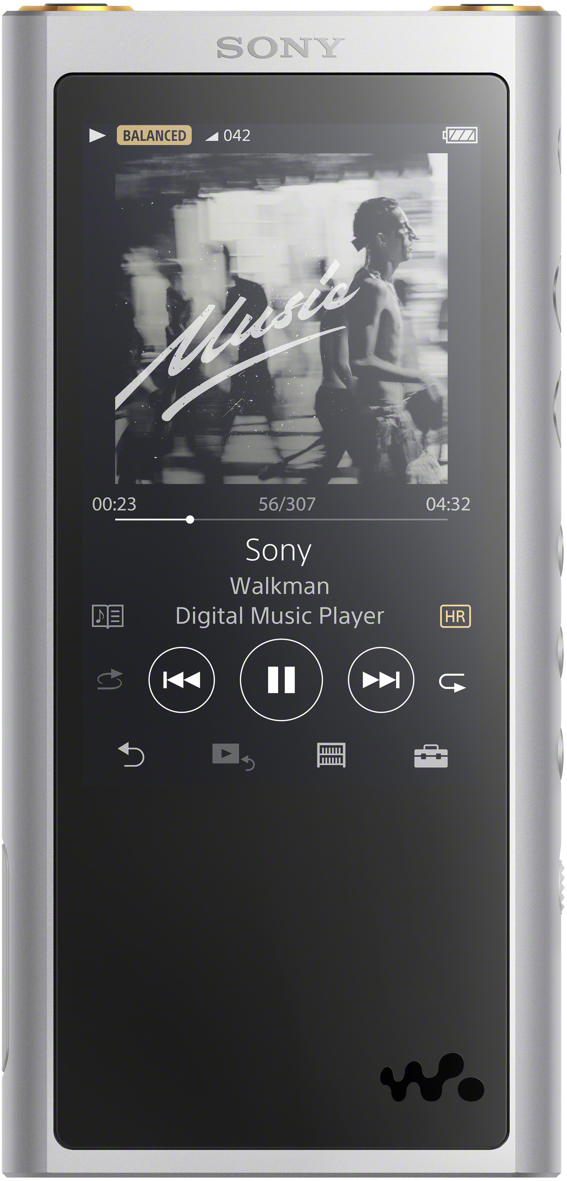Sony® ZX Series 64GB Silver Hi-Res Walkman® MP3 Player