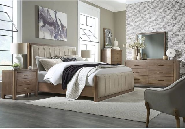Modus Furniture Morris Claystone 3-Drawer Nightstand-1