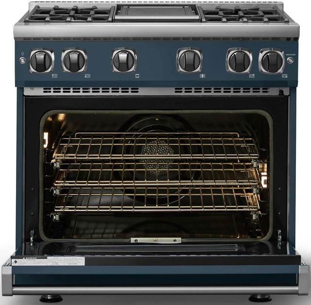 Viking® 7 Series 36" Squall Pro Style Natural Gas Range with Griddle-1