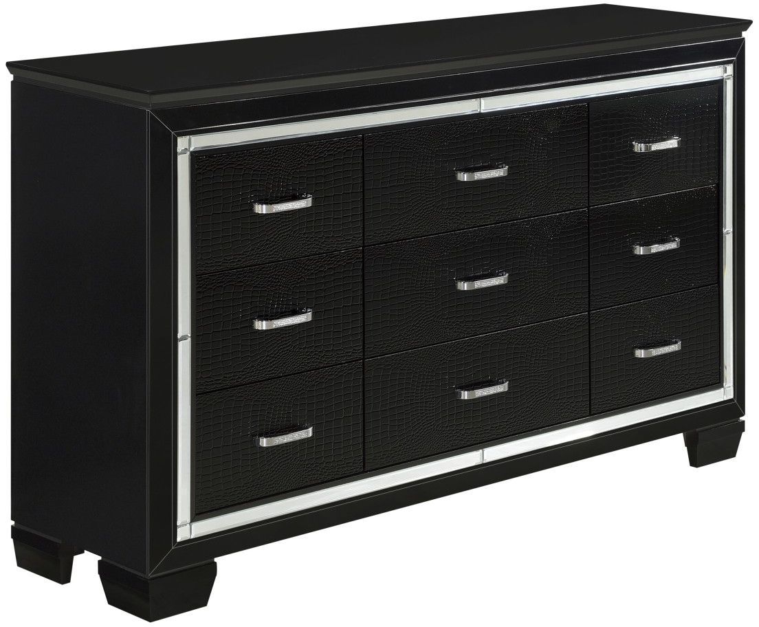 Homelegance® Allura Black Dresser