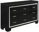 Homelegance® Allura Black Dresser-0