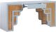 TOV Furniture Suzie 62" Blue Executive Desk with Drawer-4