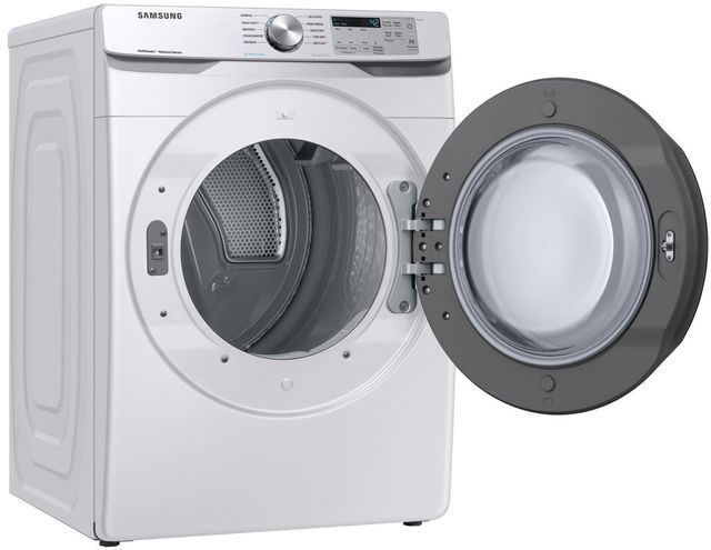 Samsung 7.5 Cu. Ft. White Front Load Electric Dryer-2