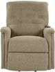 La-Z-Boy® Billie Bronze Khaki Power Lift Recliner-1