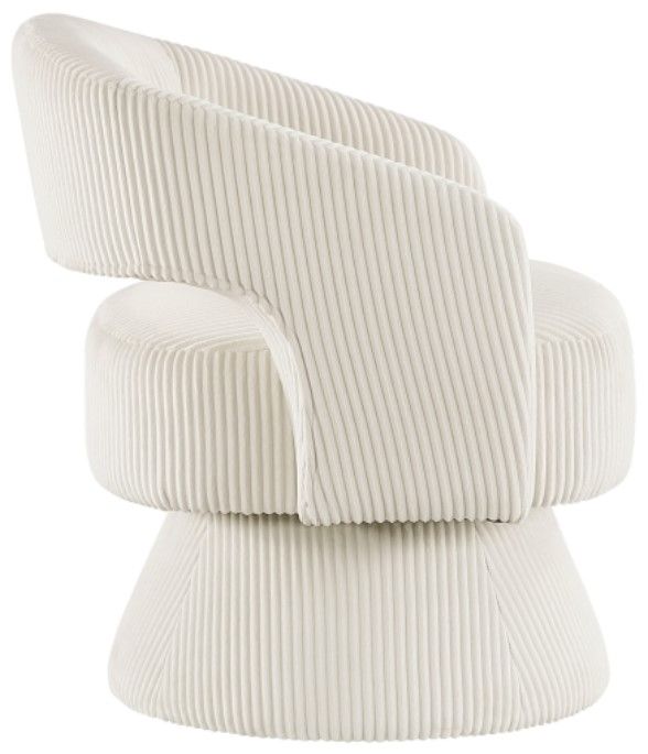 Homelegance® Upton Beige Swivel Chair-3