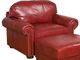 King Hickory Customizable Ricardo Leather Chair-0