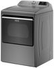Maytag® 7.4 Cu. Ft. Metallic Slate Front Load Electric Dryer with Extra Power-1