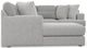 Jackson Furniture Logan 3-Piece Gray U-Shape Left-Arm Facing Sectional and Chaise-2