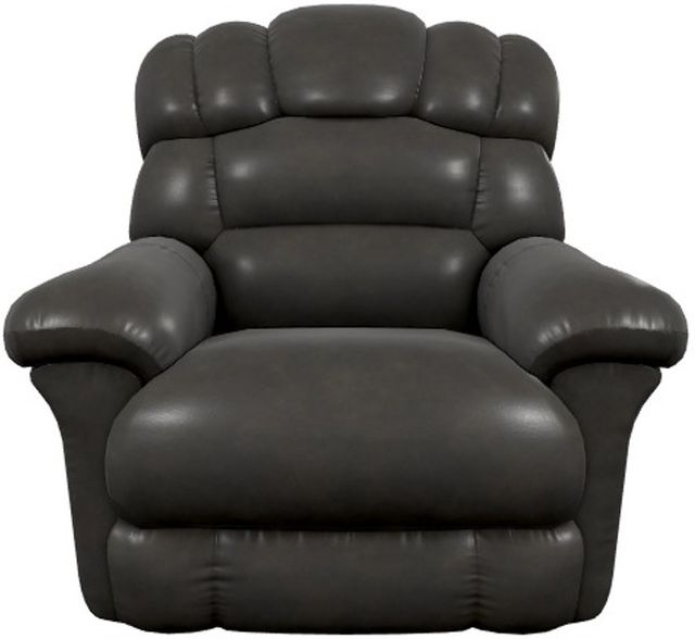 La-Z-Boy® Randell Dark Chocolate Leather Power Wall Recliner with Headrest and Lumbar-1