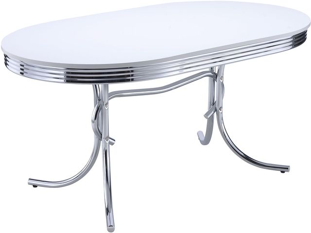 Coaster® Retro 5-Piece Dining Table Set-3