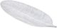 A & B Home White Leaf Tray-0
