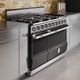 Hestan® KRD Series 48" Steeletto Pro Style Dual Fuel Natural Gas Range with 12" Griddle-1