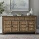 Liberty Furniture Carolina Park Amber Brown Server-1