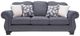 Decor-Rest® Furniture LTD Customizable 6933 Sofa with Wood Base-1