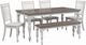 Liberty Furniture Magnolia Manor 6-Piece Antique White/Weathered Bark Optional Dining Table Set-0