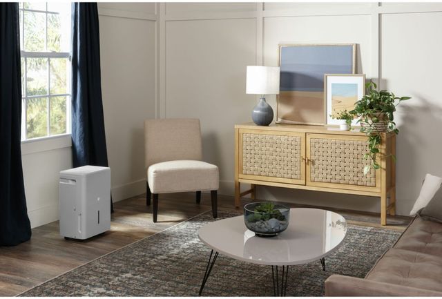 GE® 50 Pt. Stratus Grey Portable Dehumidifier-3